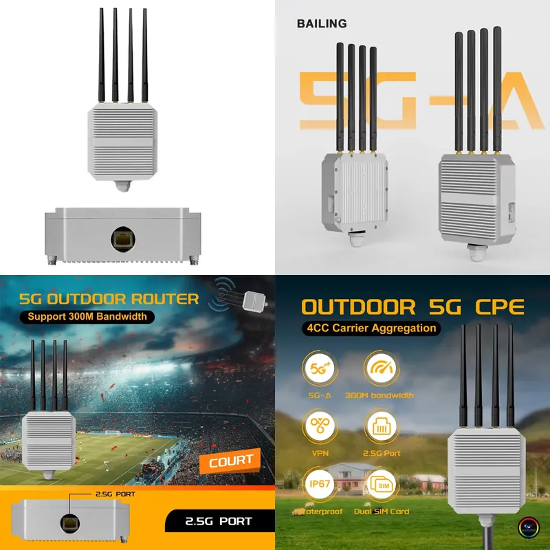 SDX75 ODU 5G Outdoor CPE Route - đánh giá và giá 5G Outdoor Cpe Nsa Sa