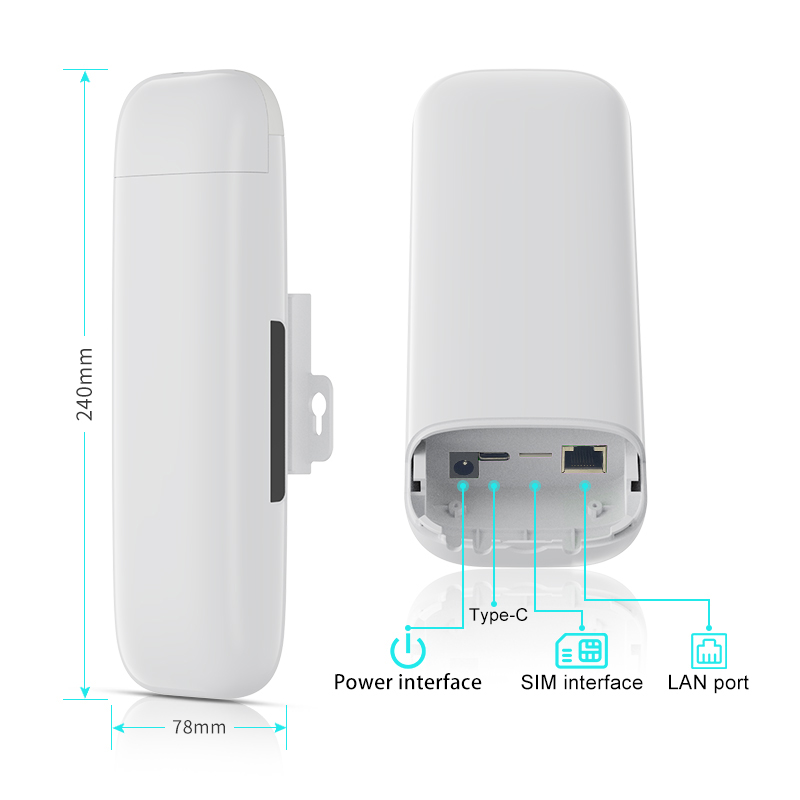 Outdoor 5g Sim Router 2.5Gbps  - đánh giá và giá 5G Outdoor Cpe Nsa Sa