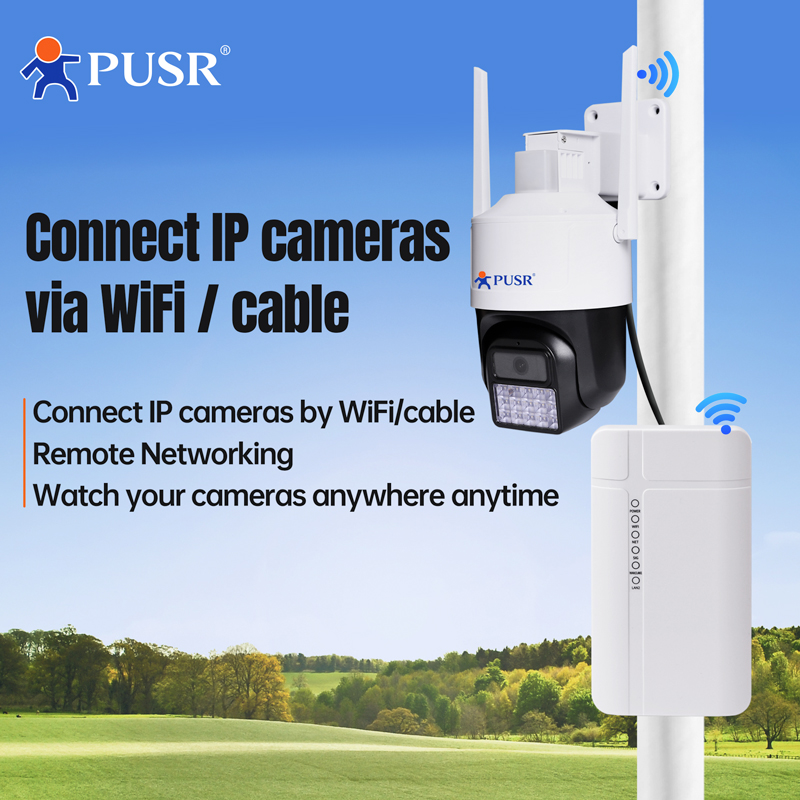 PUSR Outdoor 4G LTE Router CPE - đánh giá và giá 4G Lte Router Outdoor Waterproof