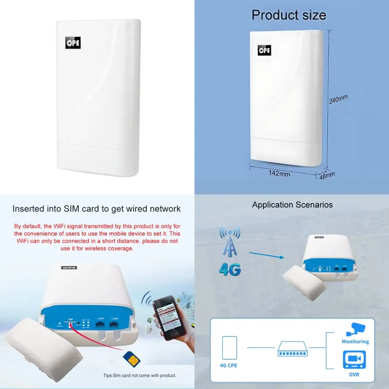 Hot Sale High Quality Outdoor  - đánh giá và giá Outdoor Cpe 4G Directional Antenna