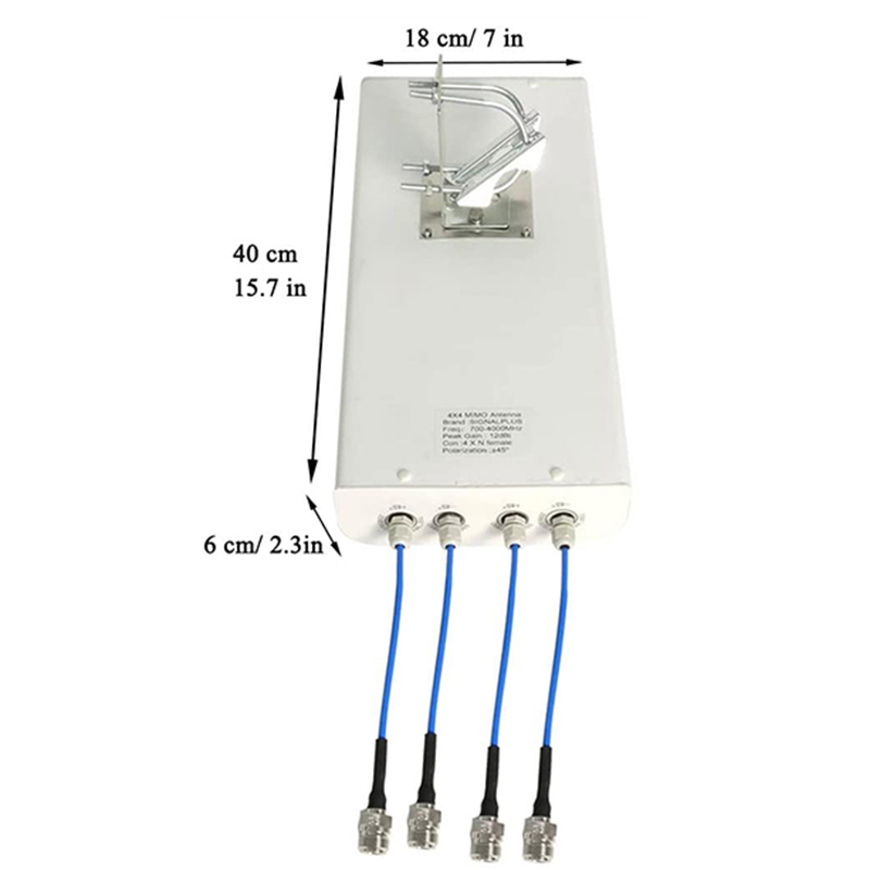 Ăng-ten 4x4 MIMO, Ăng-ten định - đánh giá và giá Lte Antenna Mimo 4X4 Outdoor