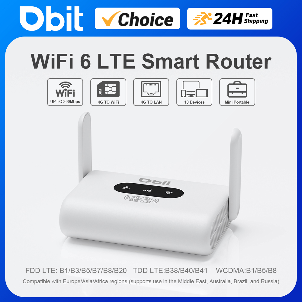 DBIT 4G LTE Router WiFi6 Route - đánh giá và giá Industrial 4G Router Vpn