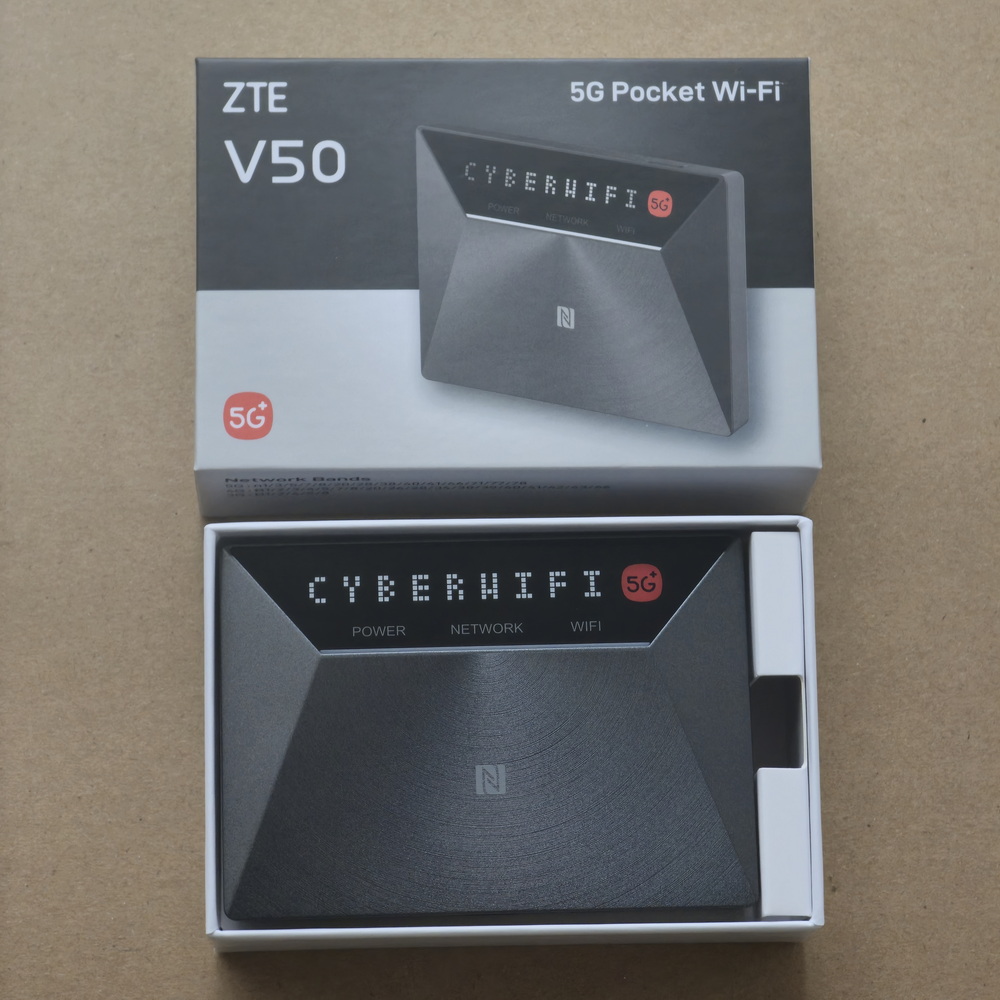 ZTE 5G Mobile WiFi V50 MU3351  - đánh giá và giá 4G Router Dual Band Wifi Ac1200