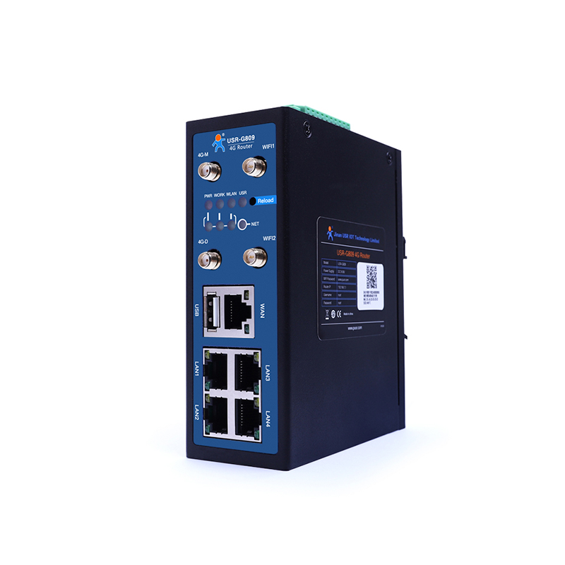 USR-G809-EAU Europe & Australi - đánh giá và giá Industrial 4G Router Vpn