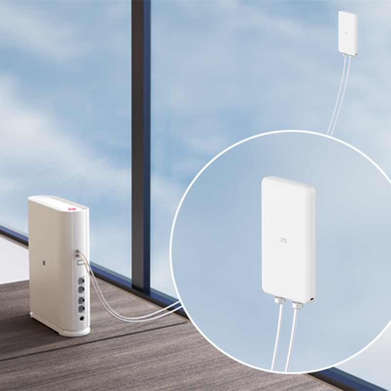 ZTE 5G CPE G5TS Dual Band Wi-F - đánh giá và giá 4G Lte Modem Cat6 External Antenna